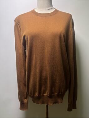 Filippa K Women's Crewneck Sweater in Warm Brown Size M
